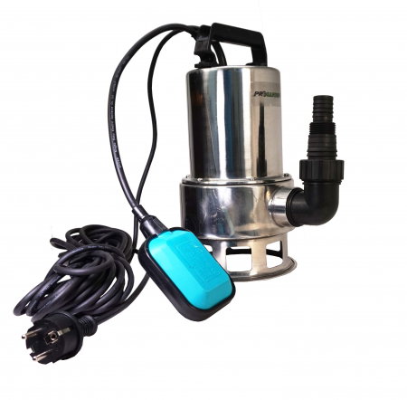 Pompe submersibile apa murdara/menajera - Pompa submersibila ProGARDEN CSP400Dinox-1A 4641100400,  400W, apa curata, 110L/min, plutitor