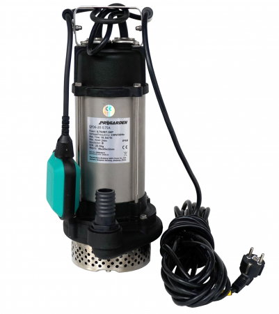 Pompe submersibile apa murdara/menajera - ProGARDEN QFD6-20-0.75A Pompa submersibila 1.25", 750W, apa murdara, 175L/min, 20m