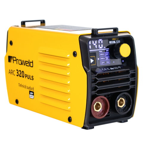 Aparate de sudura - ProWELD ARC 320 Puls digital, electrozi 1.6-3.2 mm, MMA+Puls, Lift TIG+Puls, Arc Force, Hot Start, Anti-Stick, VRD