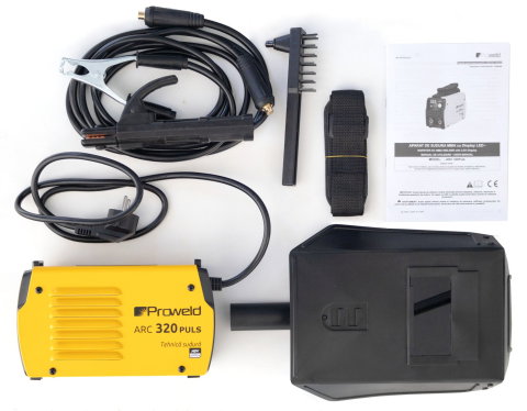ProWELD ARC 320 Puls digital, electrozi 1.6-3.2 mm, MMA+Puls, Lift TIG+Puls, Arc Force, Hot Start, Anti-Stick, VRD [1]