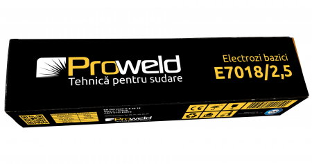 ProWELD E7018 electrozi bazici 2.5mm, 5kg [2]