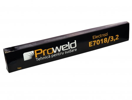 Electrozi si sarma pentru sudura - ProWELD E7018 electrozi bazici 3.2mm, 1kg