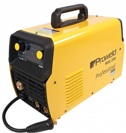 ProWELD MIG 200 Synergic 4551MIG200 invertor sudare MIG/MAG profesional + sarma flux 5 kg, 0.8 mm, + manusi sudura cu snur kevlar Jasic [3]