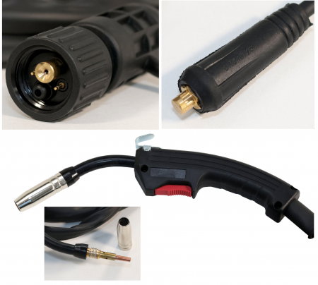 ProWELD MTS-801 Pistolet cu mufa, 1.8m pentru Flux1032e [1]