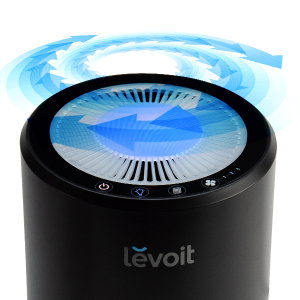 Purificator de aer Levoit LV-H132RBX, filtru true HEPA, filtru rezerva, filtrare 99.97%, 100% fara ozon, 15m2, touch screen, display lcd, negru [1]