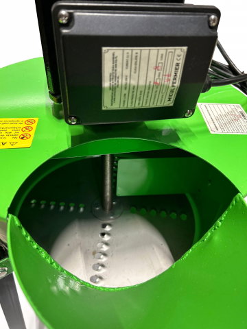 Razatoare de legume si fructe fara samburi Micul Fermier, 1.1KW, capacitate de productie 1200Kg/h, volum 35L [1]