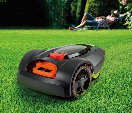 Redback RM18APP Robot automat de tuns gazon, 28V, 2Ah 180mm, 20-60mm, 600mp [3]