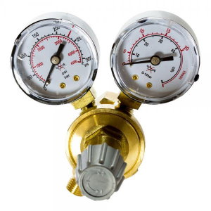Alte accesorii pentru sudura - Reductor presiune AR/CO2 cu 2 manometre