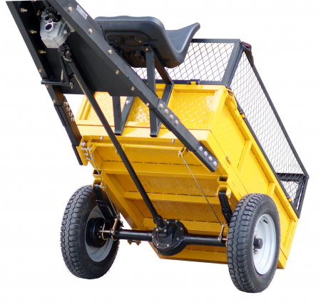 Remorca cu tractiune ProGARDEN Alpine RM550T 468100RM550T  500kg motocultor, 1 osie, prindere bolt [3]