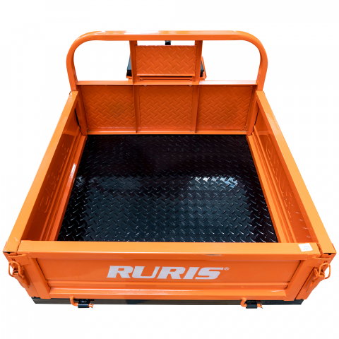 Remorca Ruris 450S 450kg basculabila, sistem franare, dimensiune bena 1000x1000x3000 mm [6]