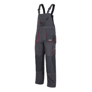 Accesorii compresoare - Salopeta lucru gri/rosu