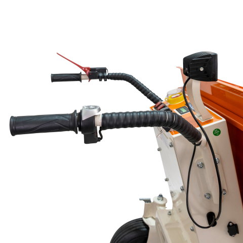 Roaba Autopropulsata RURIS RTS 5000 ELECTRIC 500kg, senile, basculare hidraulica [10]