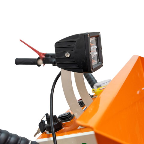 Roaba Autopropulsata RURIS RTS 5000 ELECTRIC 500kg, senile, basculare hidraulica [14]