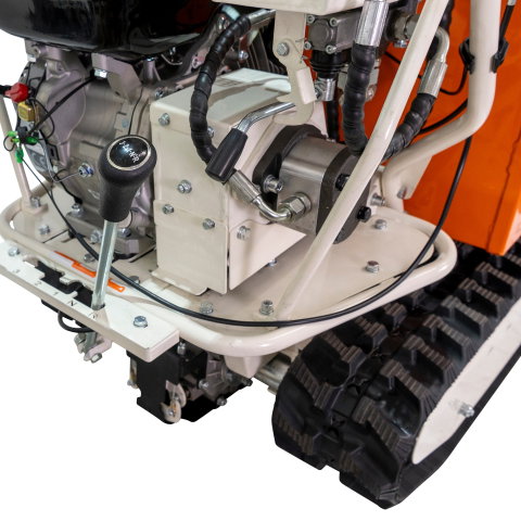 Roaba Autopropulsata RURIS RTS 7000 Hidraulic 9 CP, 500kg, senile, basculare hidraulica [11]