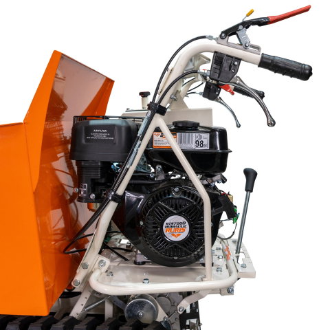 Roaba Autopropulsata RURIS RTS 7000 Hidraulic 9 CP, 500kg, senile, basculare hidraulica [7]