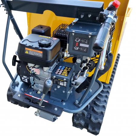 Roaba cu motor termic Stager RMT500S 5160009735 6.5CP, 500kg, senile, basculare hidraulica [4]