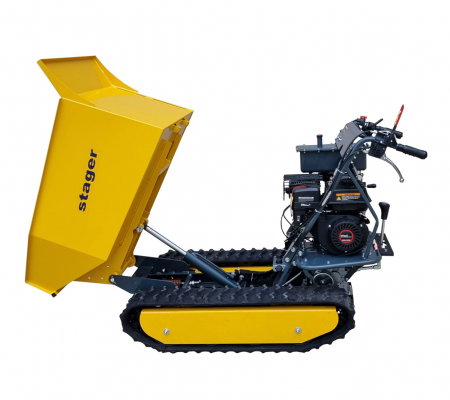 Roaba cu motor termic Stager RMT500S 5160009735 6.5CP, 500kg, senile, basculare hidraulica [2]