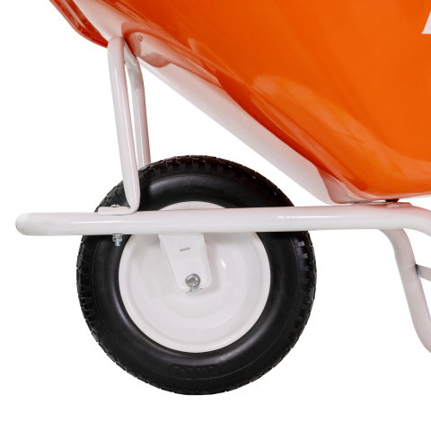 Roaba RURIS RTS 1085C, cuva metal 85 L, capacitate 200 kg, roata pneumatica [4]