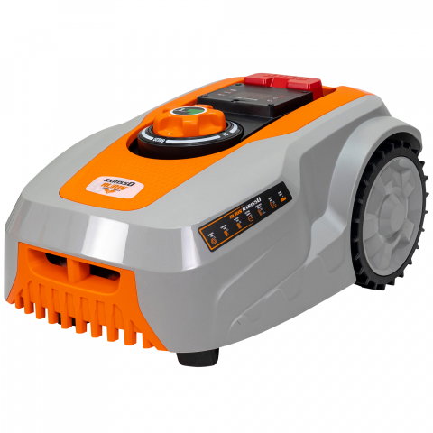 Robot de Tuns Gazon RURIS RXR 1550, Li-ion 20V, 5Ah,  latime taiere 180mm, inaltime 20-60mm, suprafata 1500mp [4]