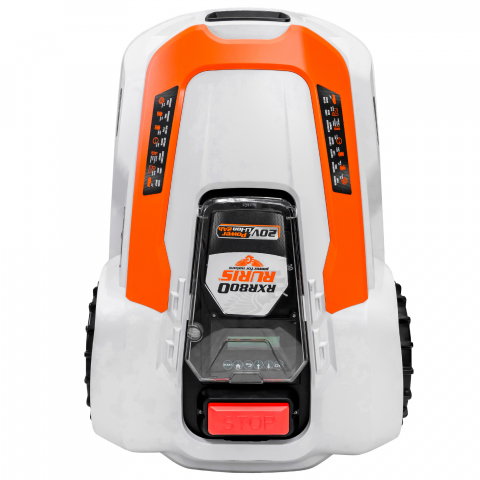 Robot de Tuns Gazon RURIS RXR 800, Li-ion 20V, 2Ah,  latime taiere 180mm, inaltime 25-60mm, suprafata 800mp [9]