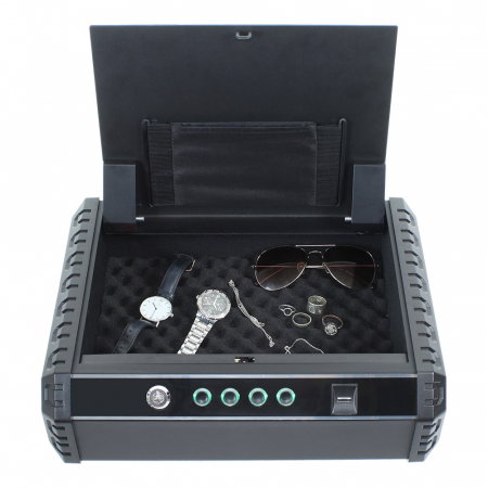 Rottner Casetă Pistol Gunmaster XL Încuietoare Biometrică Negru [3]