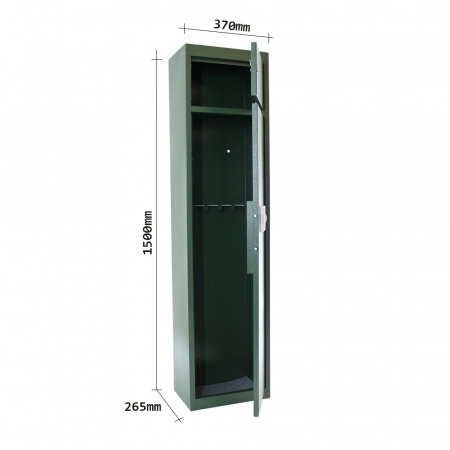 Rottner Dulap de Arme și Dulap de Muniție Gun 5 Cargo Încuietoare Electronică Verde [3]