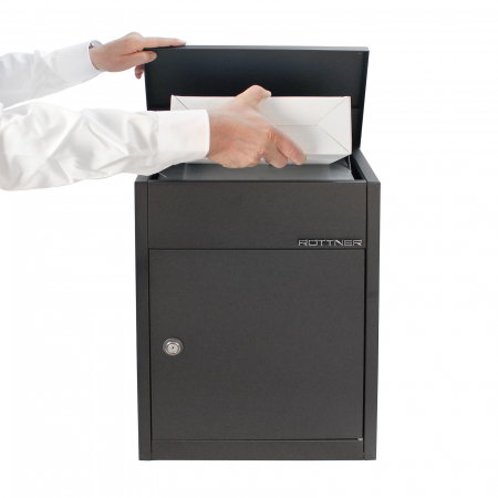 Rottner Parcel Keeper 500 Cutie Colete Încuietoare Cilindrică Negru [3]