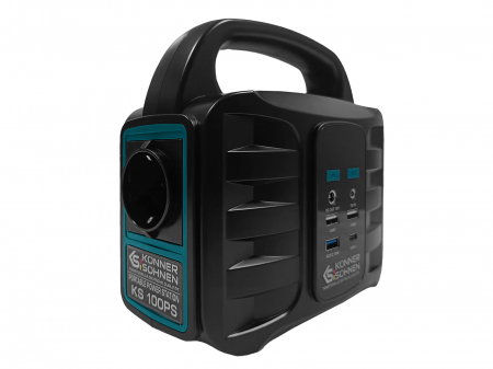 Statie portabila de incarcare KS 100PS, 100W putere nominala, capacitate baterie 155 Wh, 150 W, 15 V/2 A, lampa LED, afisaj LED [1]