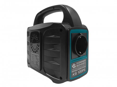 Statie portabila de incarcare KS 100PS, 100W putere nominala, capacitate baterie 155 Wh, 150 W, 15 V/2 A, lampa LED, afisaj LED [2]
