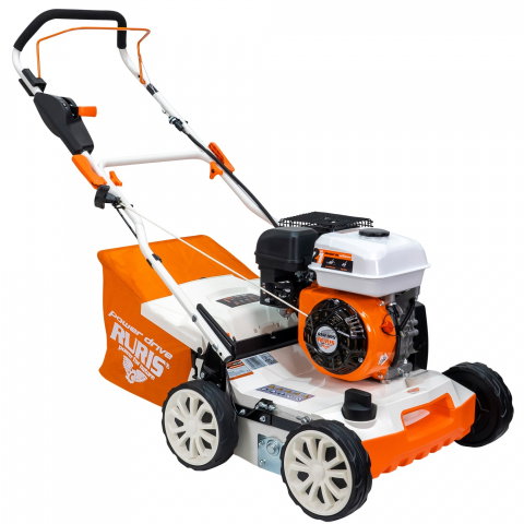 Curte, gradina, microferme - Scarificator gazon RURIS RXH999 2in1 scarificare si aerisire, motor benzina 5.3 CP, 40 cm