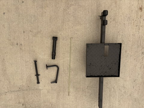 Accesorii utilaje agricole - Kit constructie remorca de motocultor