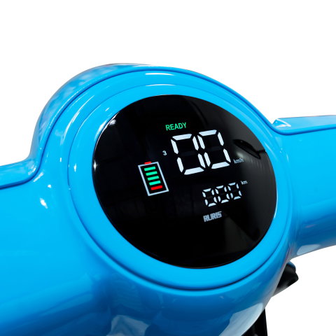 Scuter electric albastru cu 4 roti RURIS PILOT SX100AL, 1300W [9]