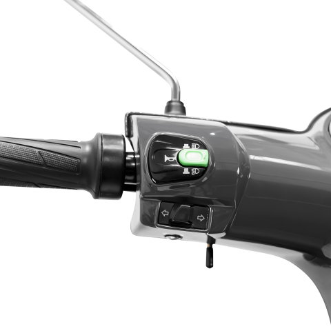 Scuter electric gri cu 4 roti RURIS PILOT SX100G, 1300W, autonomie 46 km [10]