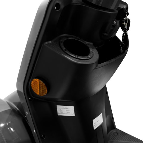 Scuter electric gri cu 4 roti RURIS PILOT SX100G, 1300W, autonomie 46 km [8]
