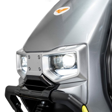 Scuter electric RURIS PILOT SX710G Gri, 2100W, topcase inclus, autonomie pana la 59 km [2]