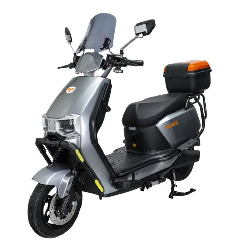 Scutere electrice - Scuter electric RURIS PILOT SX710G Gri, 2100W, topcase inclus, autonomie pana la 59 km