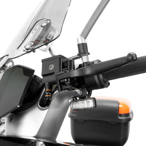 Scuter electric RURIS PILOT SX710N Negru, 2100W, autonomie 59 km, topcase inclus [2]