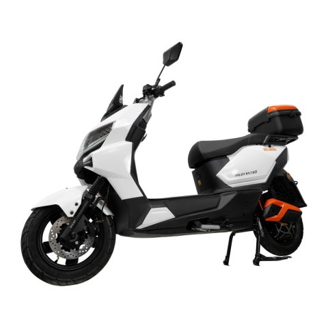Scuter electric RURIS PILOT SX720A Alb, 2500W, baterie 72V 32Ah, autonomie până la 92 km [14]