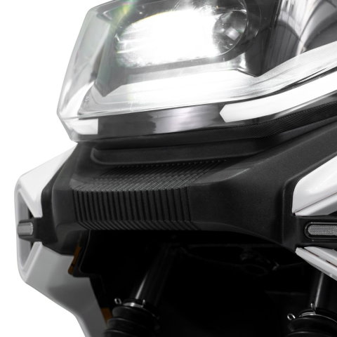 Scuter electric RURIS PILOT SX720A Alb, 2500W, baterie 72V 32Ah, autonomie până la 92 km [10]