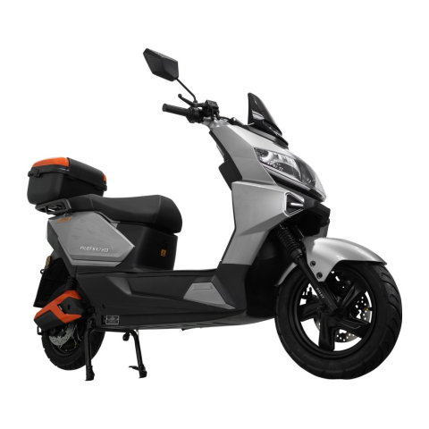 Scuter electric RURIS PILOT SX720G Gri, 2500W, baterie 72V 32Ah, autonomie până la 92 km, topcase inclus [3]