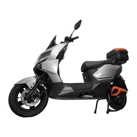 Scuter electric RURIS PILOT SX720G Gri, 2500W, baterie 72V 32Ah, autonomie până la 92 km, topcase inclus [2]