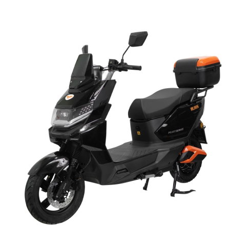 Scutere electrice - Scuter electric RURIS PILOT SX720N Negru, 2500W, baterie 72V 32Ah, autonomie până la 92 km, topcase inclus