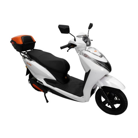 Scuter electric RURIS PILOT SX730A Alb, 2500W, autonomie până la 56 km, topcase inclus [3]