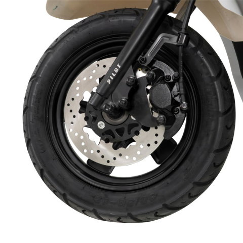 Scuter electric RURIS PILOT SX730A Alb, 2500W, autonomie până la 56 km, topcase inclus [7]