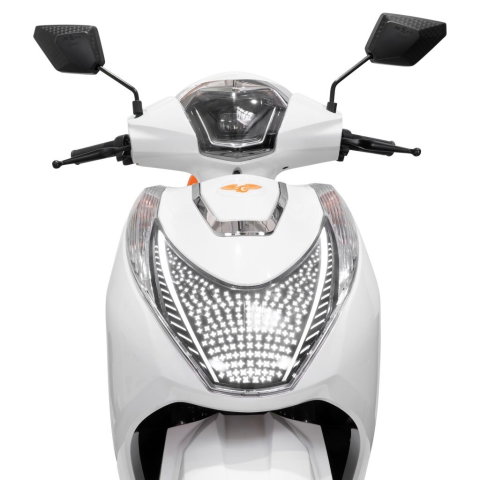 Scuter electric RURIS PILOT SX730A Alb, 2500W, autonomie până la 56 km, topcase inclus [5]
