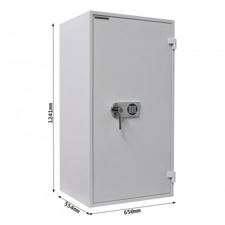 Seif Antifoc și Antiefracție Rottner Opal Fire OPD 120 Premium EN1 Închidere Electronică Gri [4]