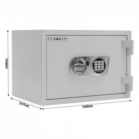Seif Antifoc și Antiefracție Rottner Opal Fire OPD 35 Premium EN1 Închidere Electronică Gri [4]