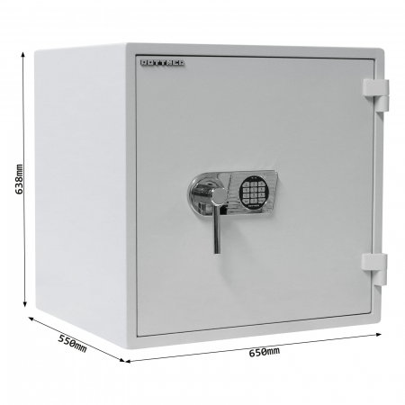 Seif Antifoc și Antiefracție Rottner Opal Fire OPD 65 Premium EN1 Închidere Electronică Gri [4]