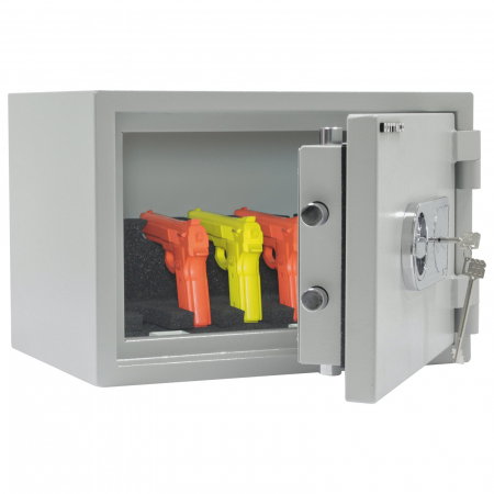 Seif Antifoc și Antiefracție Rottner Opal Fire Premium OPD 35 EN1 Închidere Cheie Gri Deschis [3]