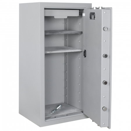 Seif Certificat EN1 Rottner Steel 90 T06459 Închidere Cheie Gri Deschis [1]